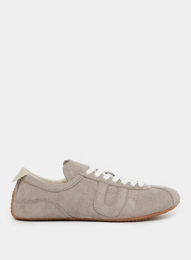 Styli Styli Suede Retro Lace Up Sneaker