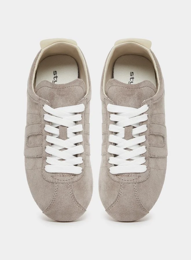 Styli Styli Suede Retro Lace Up Sneaker