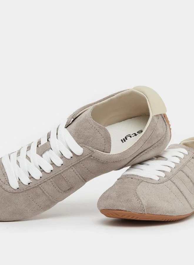 Styli Styli Suede Retro Lace Up Sneaker
