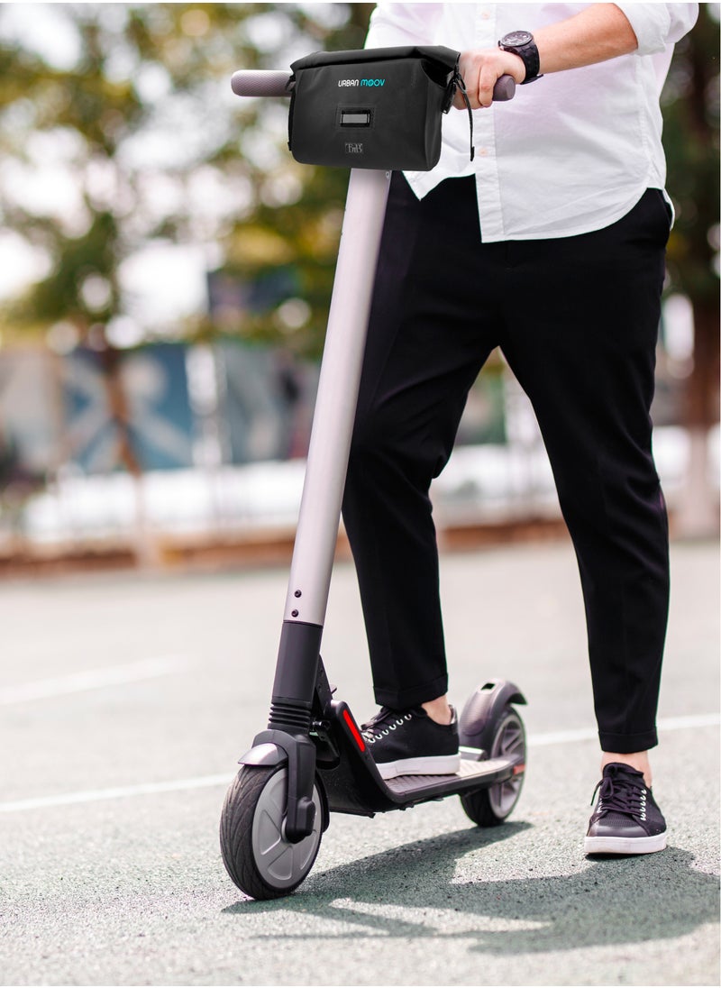 URBAN MOOV Scooter Bag Handlebar Storage for Bike and Scooters 3.5L Water Resistant  - Image 3