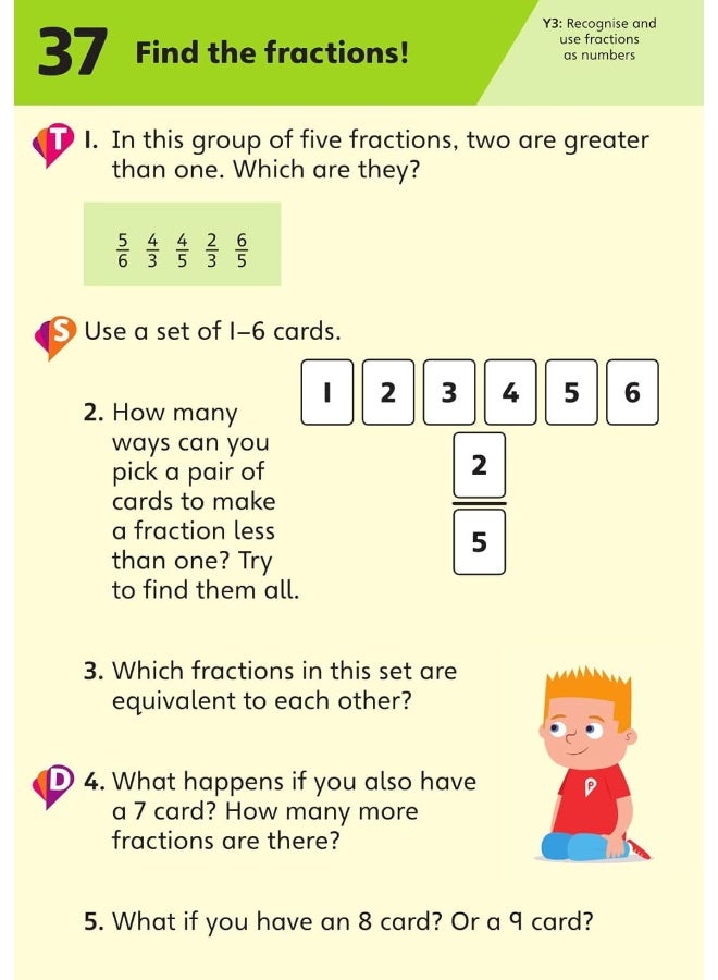 Pinpoint Maths Year 3 Problem Solving and Reasoning Challenge Cards: Y3 Problem Solving and Reasoning Pk - Image 4
