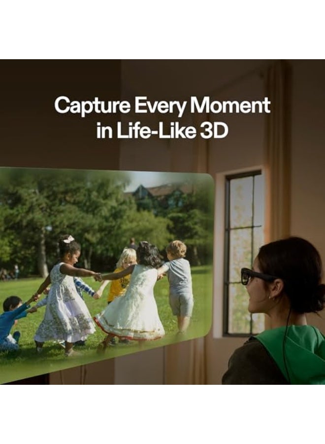 XREAL Beam Pro 5G, The AR Glasses Spatial Computing Companion, 3D Cameras, Android 14, Supports All Google Play Store apps, Multiple Spatial Experiences for Movies, TV and Gaming, FHD 1080p (8G+256G) - Image 3