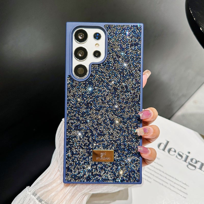 SWAROVSKI Luxurious Sparkling Rhinestone Phone Case for Samsung S26 Ultra, S26 Plus, S25 – Anti-Fingerprint, Shockproof, Slim Fit - Image 1