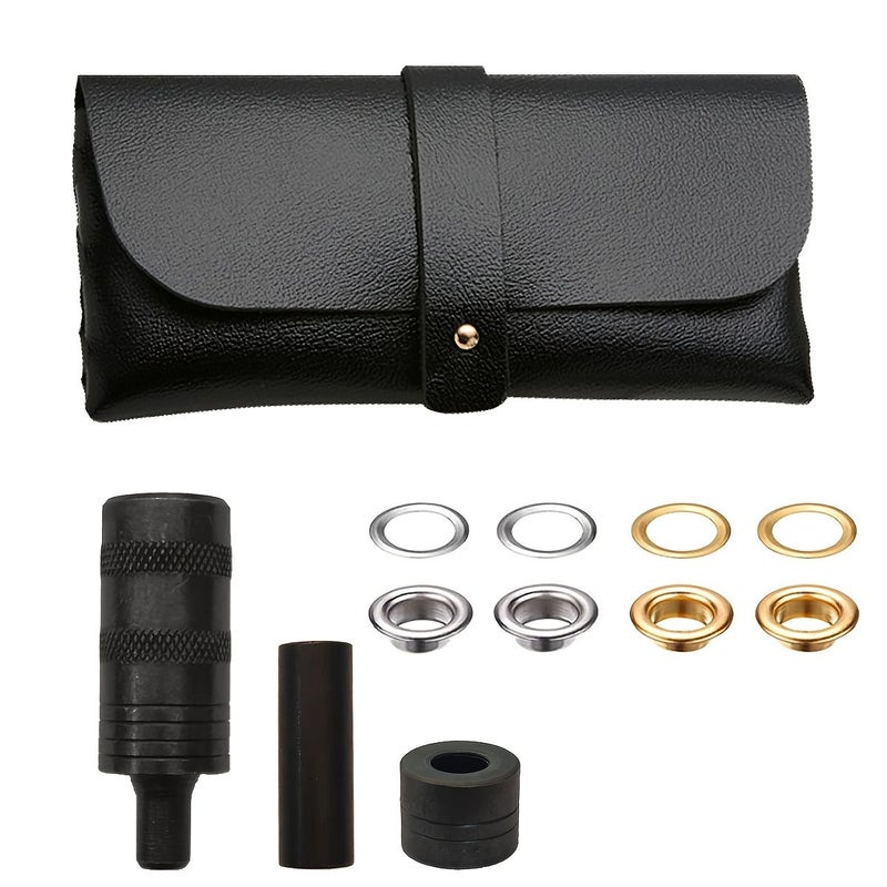 100pcs Tool Kit for Tarpaulin Tent Repair 12MM Eyelet Punch Tool - Image 1