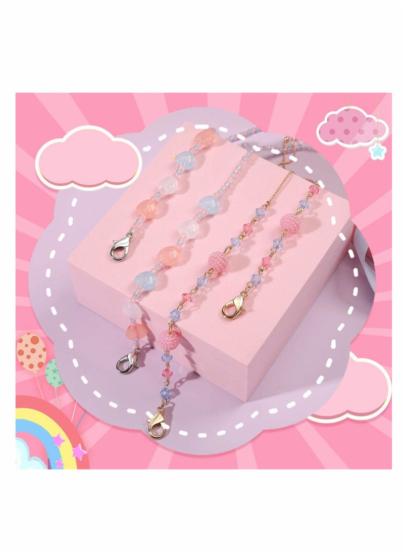 Generic - Stylish Face Mask Lanyard Set with 4 Beaded Holders for Easy Access and Comfort - Image 1
