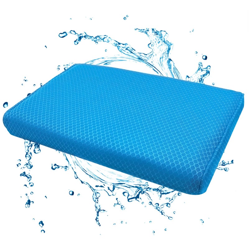 AEROiVi Shower Seat Cushion for Shower Chairs Transfer Benches in Bathtub Cushion for Sauna 3D Mesh Pad with Hook SlipResistant Design for Elderly Senior Handicap  Disabled