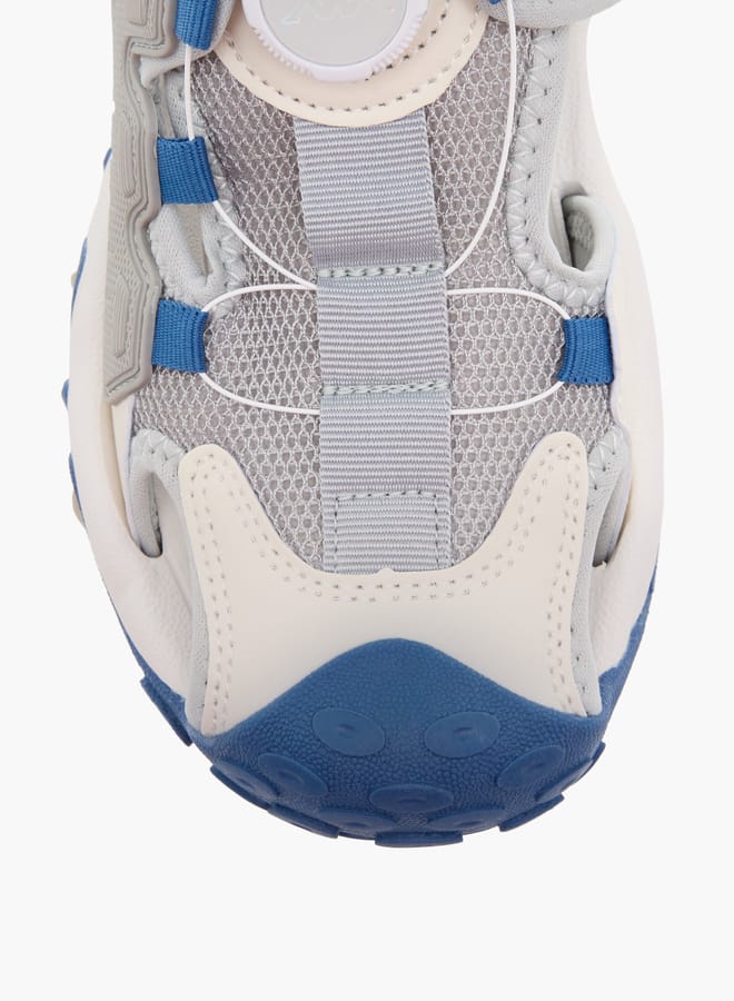 Kappa Boys' Textured Sandals with Rotating Buckle Closure - Image 3