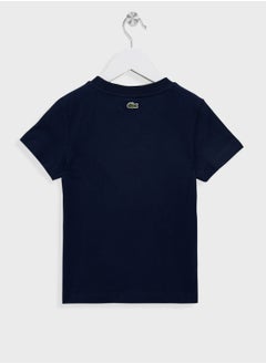 LACOSTE Kids Logo Crew Neck T-Shirt  - Image 2