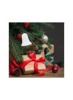 WYBOT 10pcs  Craft Foam Jingle Bell Ornaments Xmas Styrofoam Polystyrene White Foam Ball for DIY Craft Modeling Xmas Party Favors  - Image 3