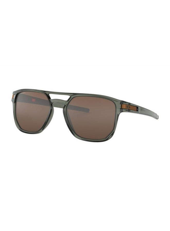 OAKLEY Latch Beta Sunglasses Olive Ink with Prizm Tungsten Lens, Olive Ink, One size - Image 1