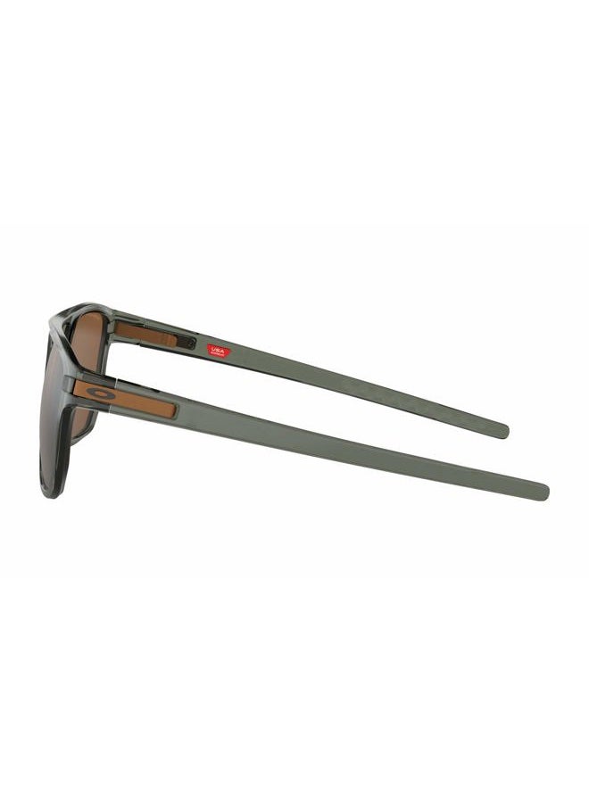 OAKLEY Latch Beta Sunglasses Olive Ink with Prizm Tungsten Lens, Olive Ink, One size - Image 4