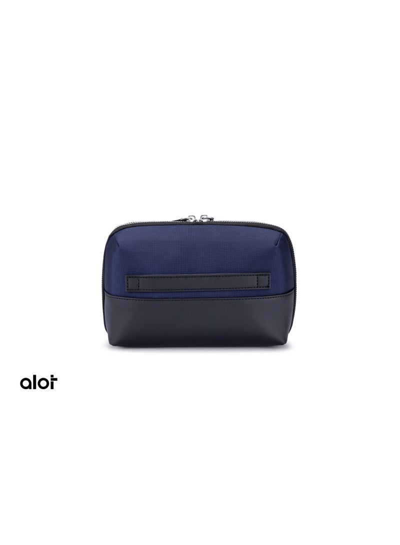 ALot Compact Handbag – Elegant and Durable Everyday Bag Made of Premium Polyester and Microfiber Leather, 1-Liter Capacity with Multiple Pockets, Rear Hand Strap for Easy Carrying, Lightweight and Practical for Work, Travel & Daily Use - Image 4