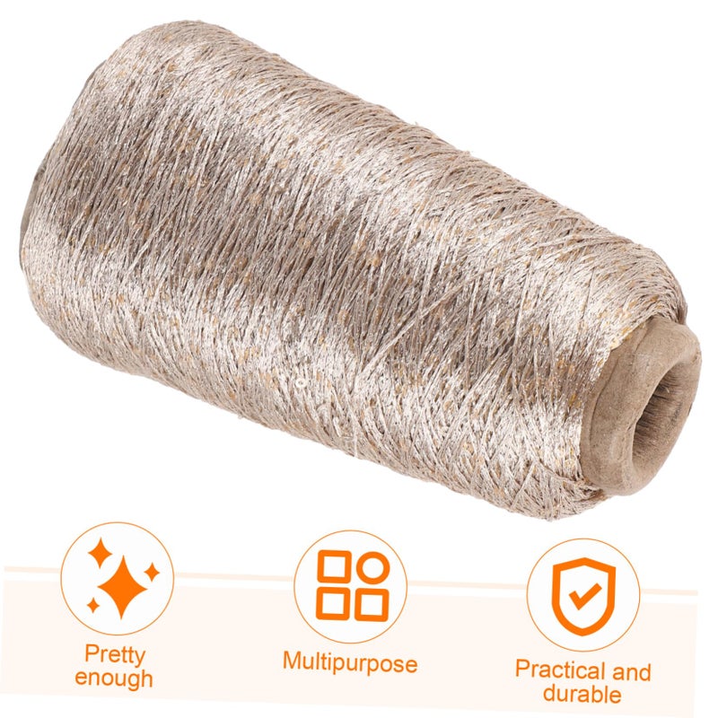Sparkly Glitter Cotton Yarn Set 100G for Knitting Crochet DIY Crafts Premium Quality - Image 3