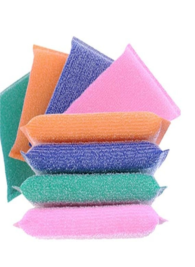 DOMUM Scratch Proof Kitchen Utensil Scrubber Pad, Standard, Reusable, Multipurpose Scrub, Soft Scrub (Pack of 12. - Image 5