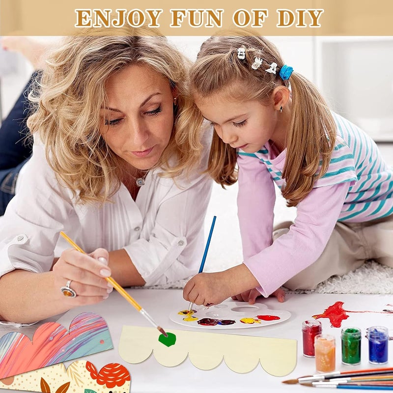 شريط تزيين خشبي غير منتهي - 40 سم × 9 سم 12 قطعة، تصميم DIY مرن، لون خشبي طبيعي، شريط تزيين تاجي لتزيين الجدران والسقوف والأثاث في المنزل - Image 4