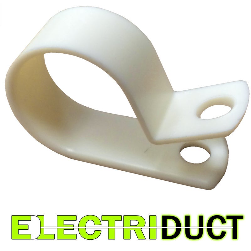 Electriduct 3/4" Electriduct Heavy Duty Nylon Cable Clamps Mouting Wire Clips - 25pcs | Black - Image 5