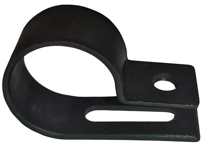 Electriduct 3/4" Electriduct Heavy Duty Nylon Cable Clamps Mouting Wire Clips - 25pcs | Black - Image 1