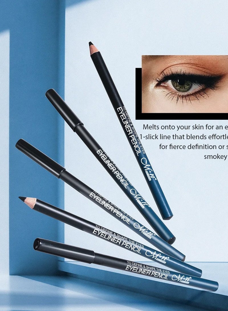 ام ان قلم تحديد العيون م ام ان لتحديد وتشكيل العيون - قطعة واحدة (ازرق) - Image 2