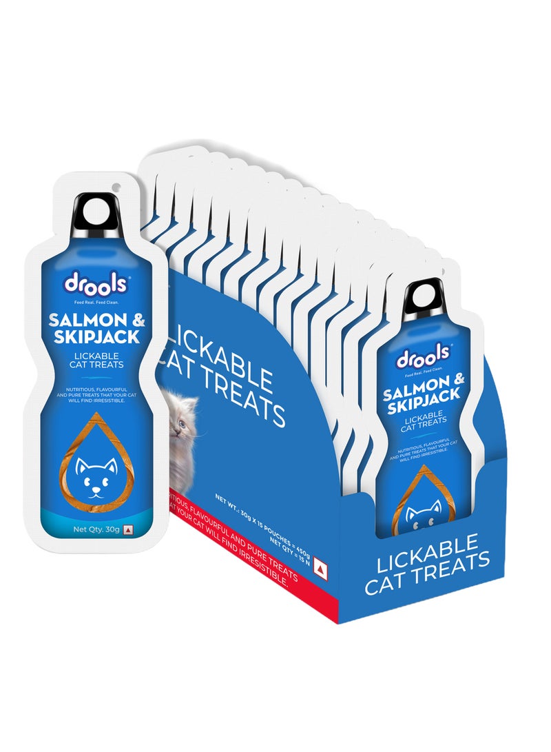 Drools علاج القطط الكريمي القابل للّعق دجاج حقيقي - Image 1