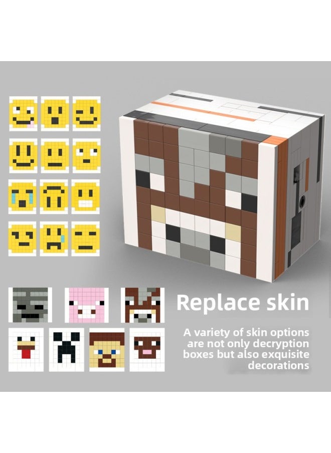 Pro-Minister Rainbow Road 2nd Generation GM Decryption Box 3rd Generation Assembled Building Blocks Adult Brain Burning Difficult Unlock Toy-Color:W35 9th Generation Decryption Box A