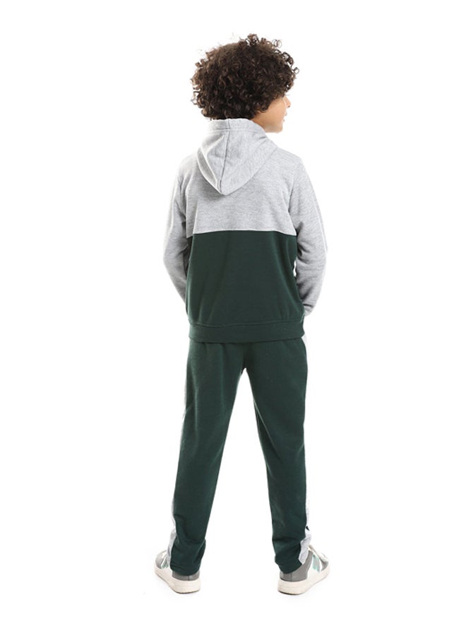 Andora Long Sleeves Hooded Boys Pajama Set - Image 3