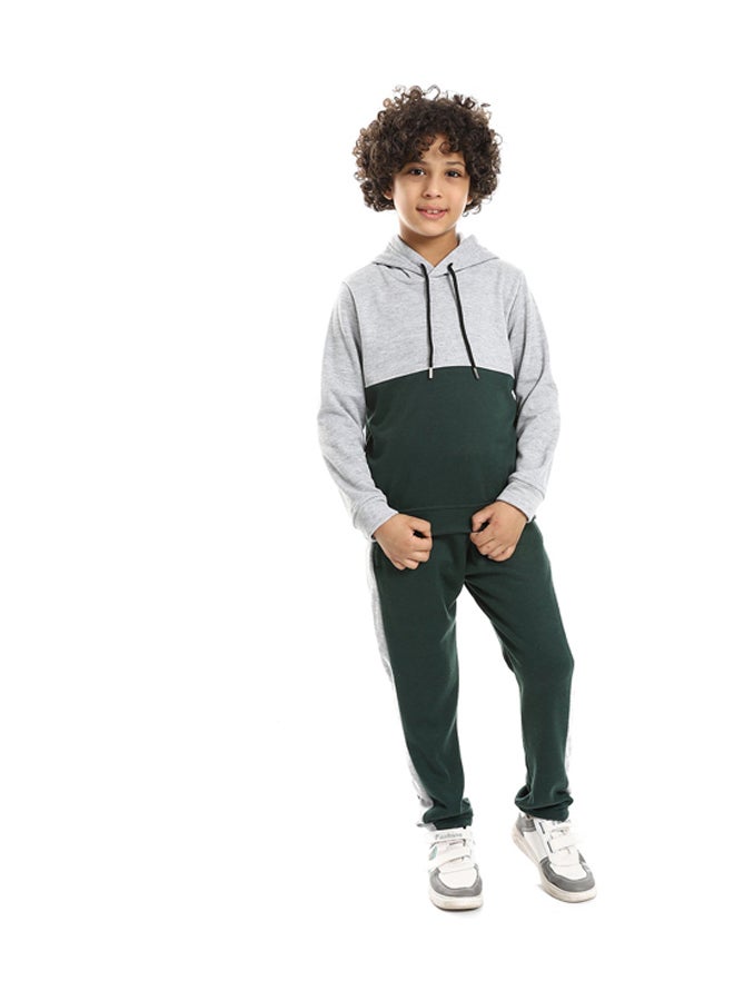 Andora Long Sleeves Hooded Boys Pajama Set - Image 2