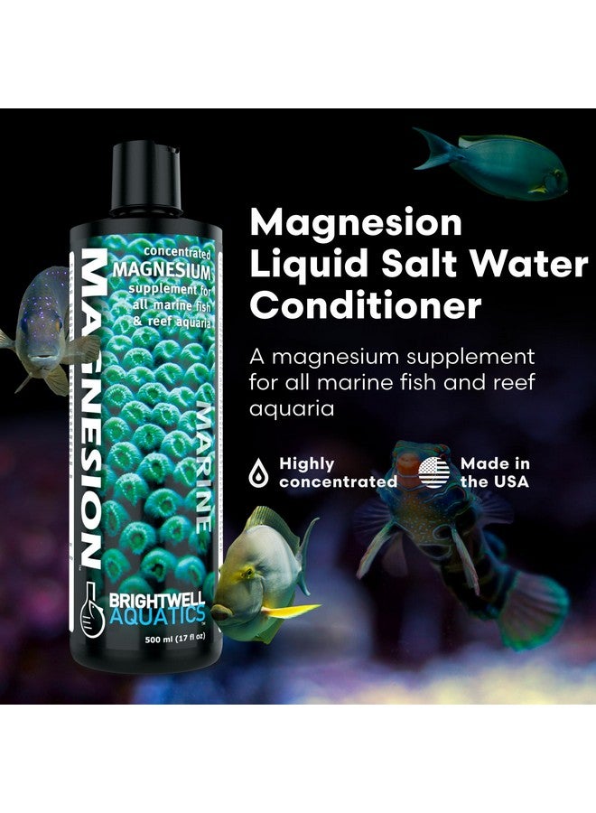 Brightwell Aquatics Magnesion Liquid Salt Water Conditioner - Concentrated Magnesium Supplement For Reef and Marine Aquariums, 16.9 fl oz - Image 2