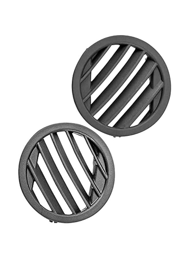 1 Pair Dashboard A/C Air Conditioning Vent Grille Outlet Cover Replacement,for GLK Series X204 Left and Right Side Front Air Vent Grille  - Image 1