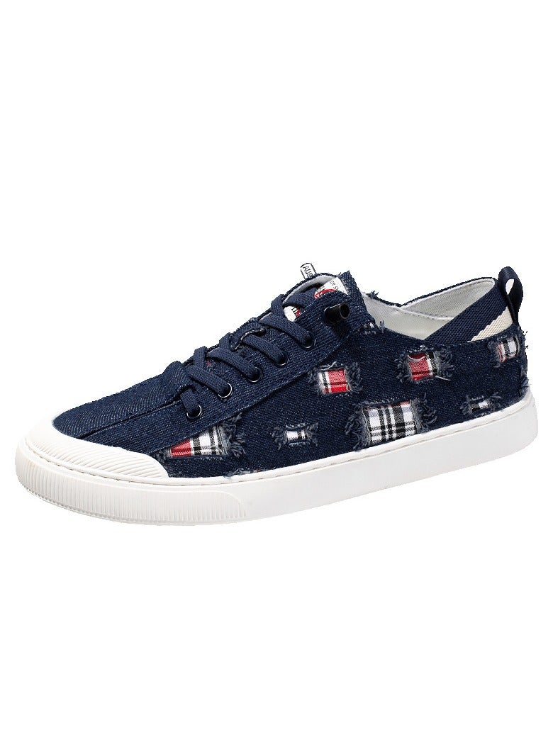 KUYING New Breathable Casual Canvas Shoes  - Image 1