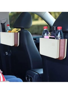 Oasisgalore Portable Car Seat Trash Bag - Waterproof & Collapsible, White  - Image 4