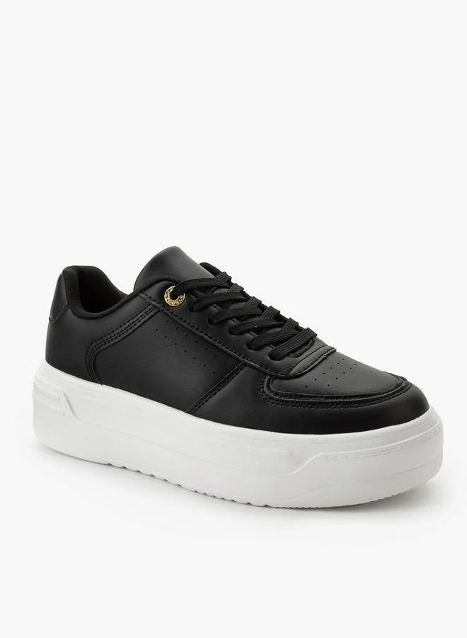 Paprika Women Lace-Up Ankle Sneakers