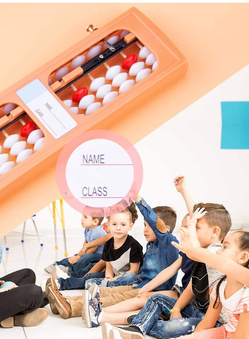 Barakah Soroban, Plastic Abacus with 13 Rows, Chinese Calculator, Counting Tool with Reset Button - Image 5