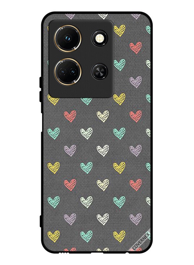 Covernex Protective Case Cover For Infinix Note 30 Small Hearts Pattern - Image 1