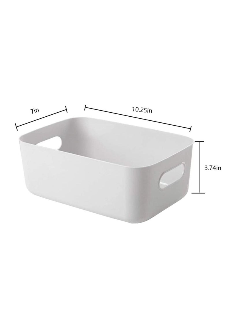 LEDIN Pack of 6 Storage Organizer Cases Box Holder for Clothes Socks Underwear Hat Towel in Bedroom Dorm College Room - Image 2