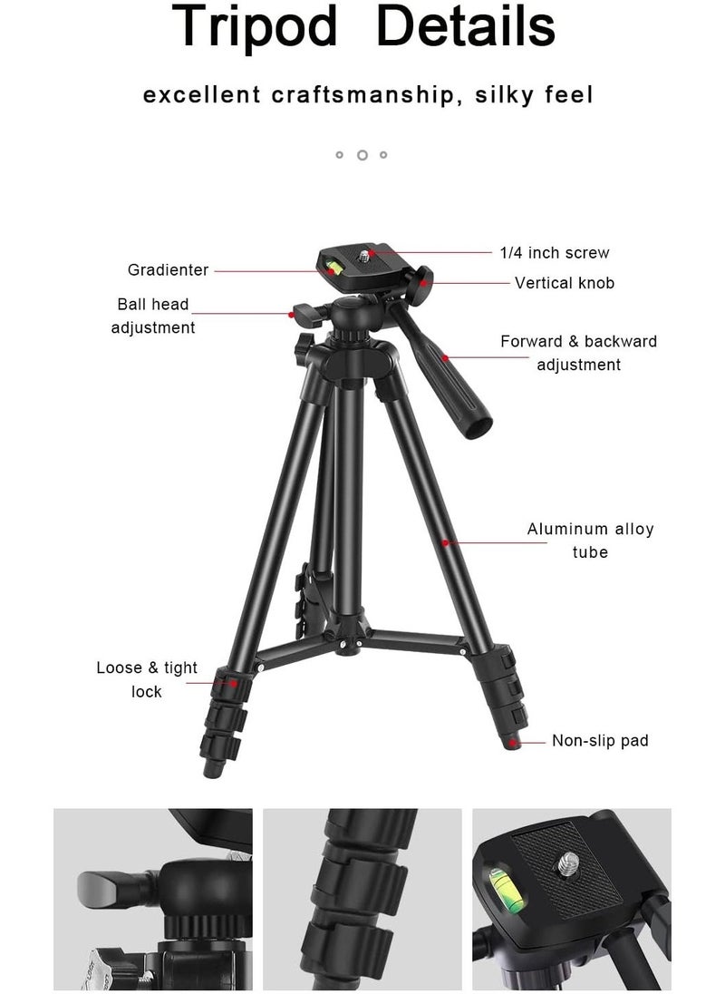 JAJEEK Vlogging YouTube Starter Kit – Complete Bundle for Beginners, Includes Camera, Tripod, Microphone, Ring Light, and Accessories for High-Quality Content Creation  - Image 2