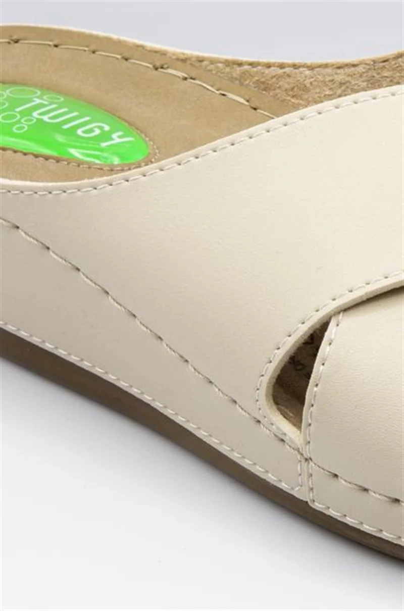 تويجي Tw Sena Beige Women's SLIPPERS-ZZ0778