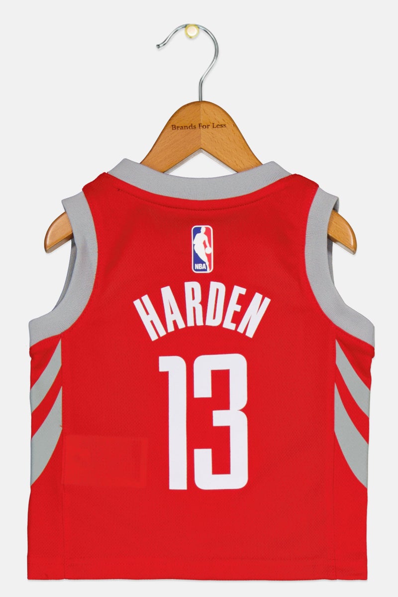 Nike Nike x NBA Toddlers Boy Graphic Print Jersey, Red  - Image 2