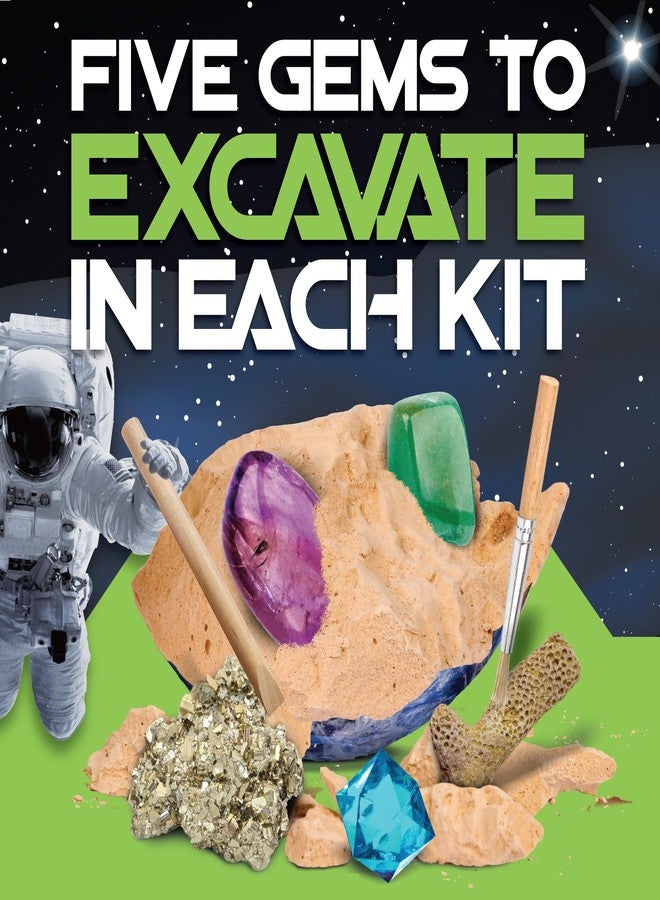 Big Discoveries Cosmic Dig Kit by Big Discoveries - Explore the Planets of the Solar System with Gem & Fossil Excavation Kits for Kids | STEM Toy Science Dig Kits with Gemstones for Boys and Girls - Image 4
