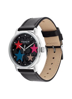 COACH Women's Analog Round Shape Leather Wrist Watch 14503847 - 36 Mm  - Image 3