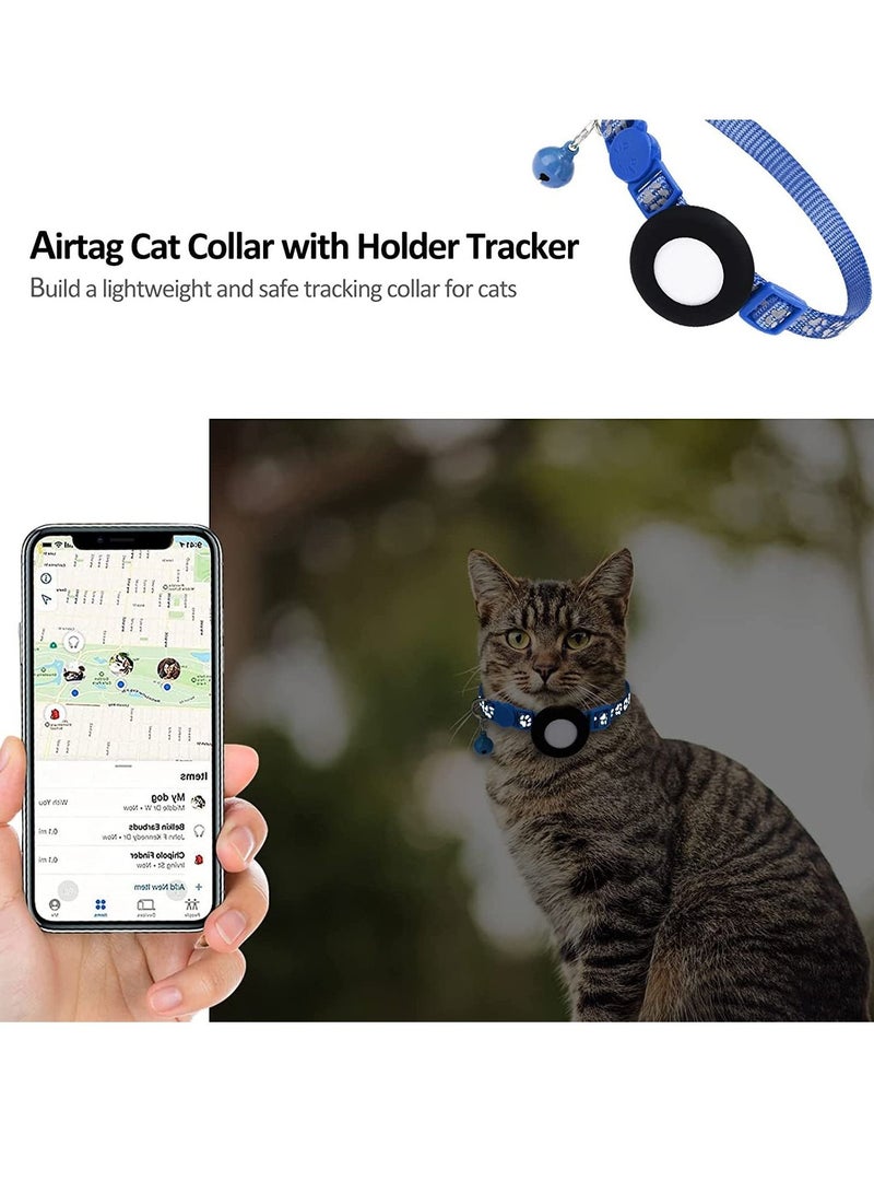 Airtag Reflective Collar with Bell - Image 5