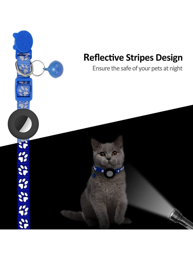 Airtag Reflective Collar with Bell - Image 3
