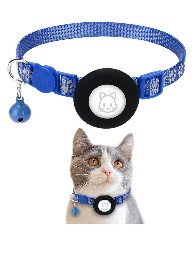 Airtag Reflective Collar with Bell - Image 1
