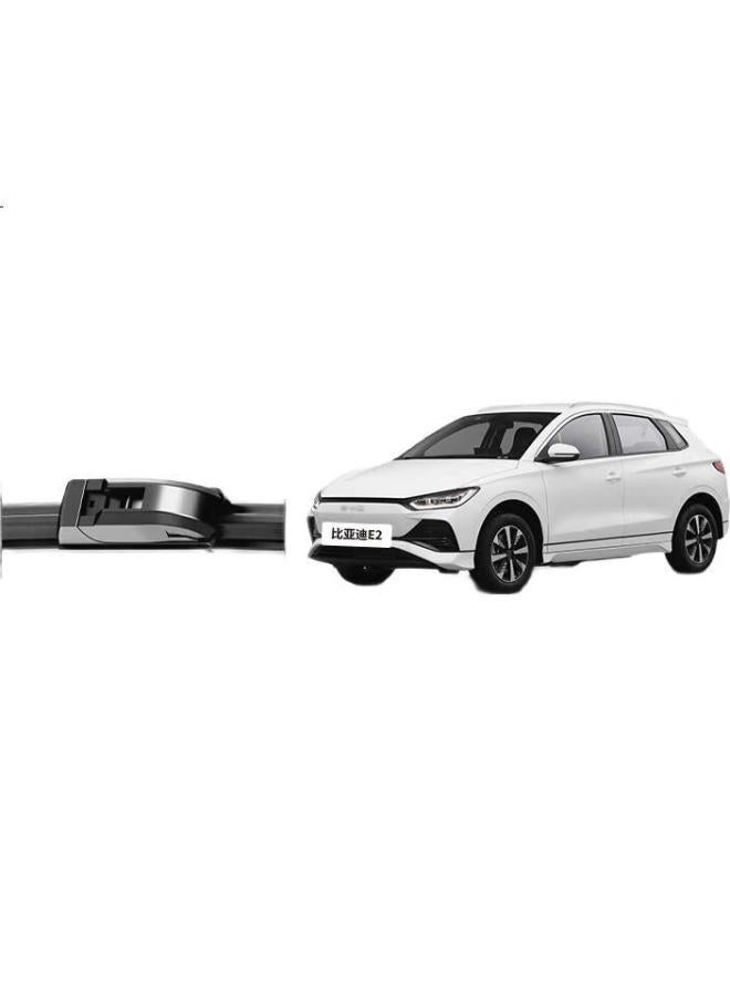 Yitu Windshield Wiper Blades Compatible With Byd E2, Original Size A-Grade Rubber Strips, 1 Pair - Image 1