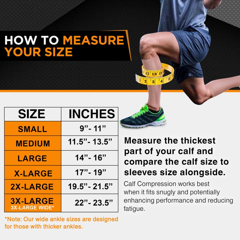 Doc Miller Compression Calf Sleeve For Men & Women  Premium Medical Grade  15-20Mmhg Graduated Support For Running  Calf Tear  Shin Splints  Knee High  Skin/Nude Calf Sleeves  Medium Size  1 Pair - Image 3
