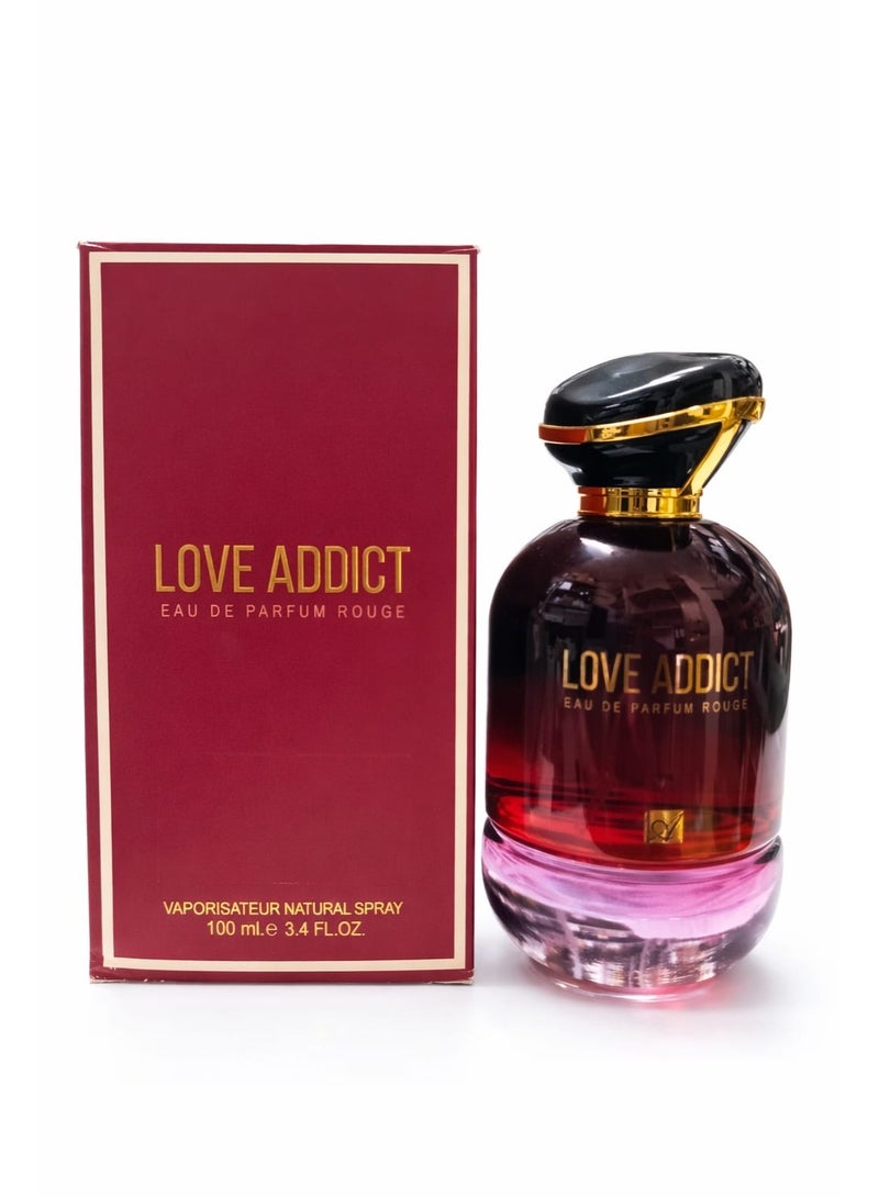 عطر لوف أديكت أو دو برفوم روج 100 مل