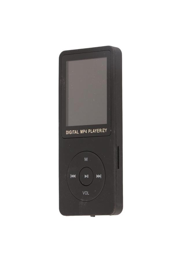 Portable Color TFT Screen HiFi Music Player MP4 Sports MP4 Music Player USB2.0 Black
