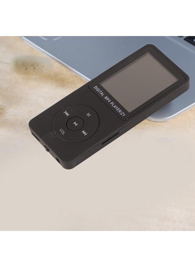 Portable Color TFT Screen HiFi Music Player MP4 Sports MP4 Music Player USB2.0 Black