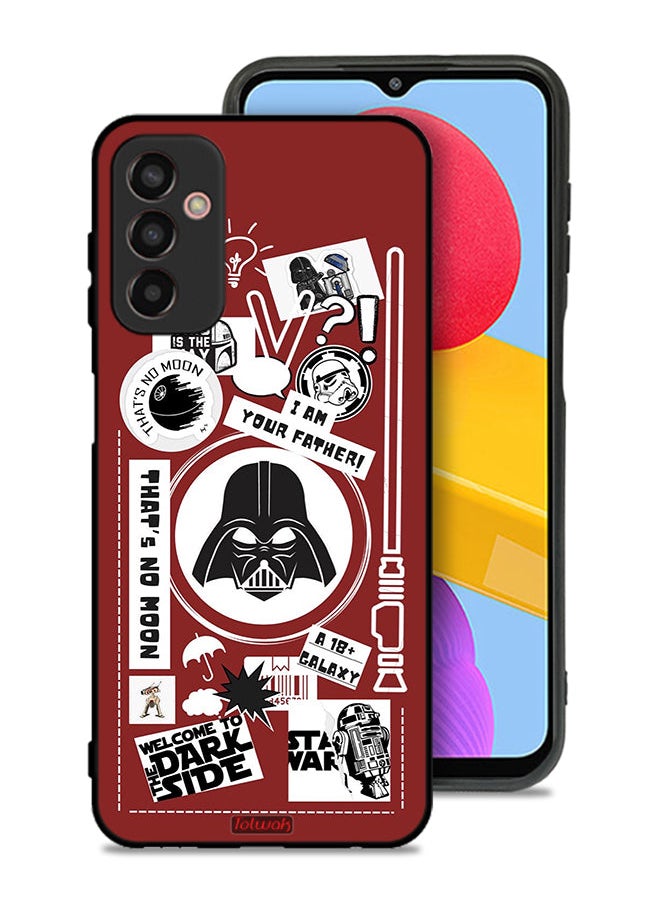 Tolwak - Samsung Galaxy F13 Protective Case Cover Welcome To The Dark Side Sticker - Image 1