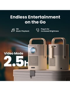 Yaber YABER T2+ PORTABLE LCD PROJECTOR 450 ANSI LUMENS, 1080P, JBL DUAL 5W DOLBY, AUTO FOCUS & AUTO KEYSTONE CORRECTION, NFC MIRRORCAST, SMART TV DONGLE  - Image 5