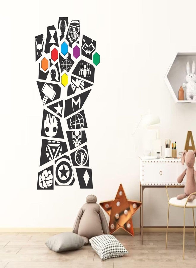 Wall Attraction™ Infinity Gauntlet Thanos Wall Stickers & Murals Size - 40x73cm MD247_S - Image 1